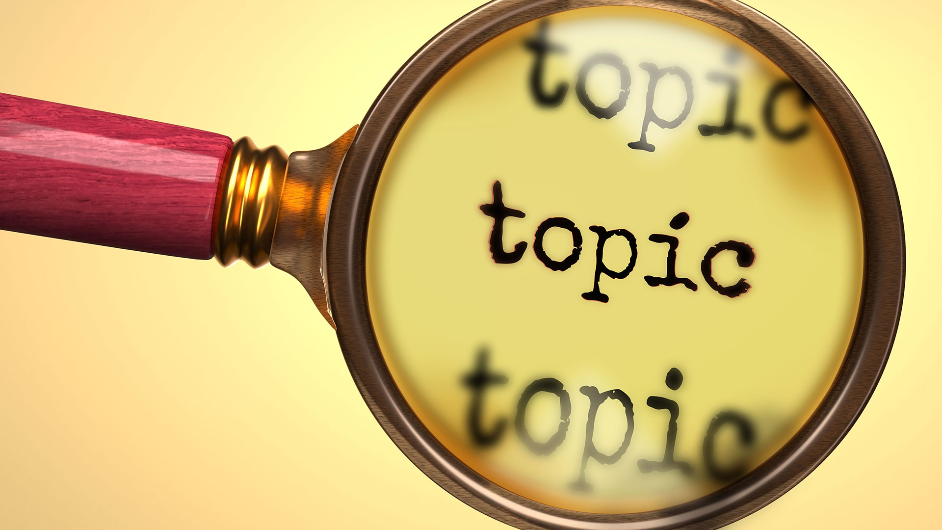 What should I talk about in Therapy?